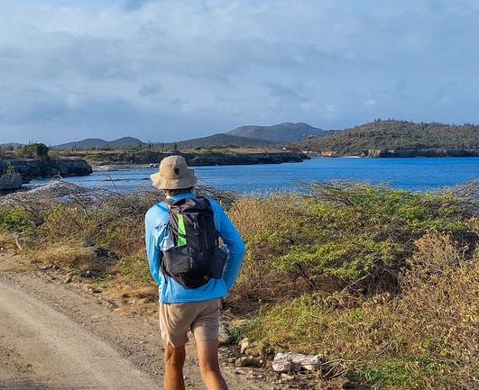 Hiking in National Park Washington Slagbaai Bonaire