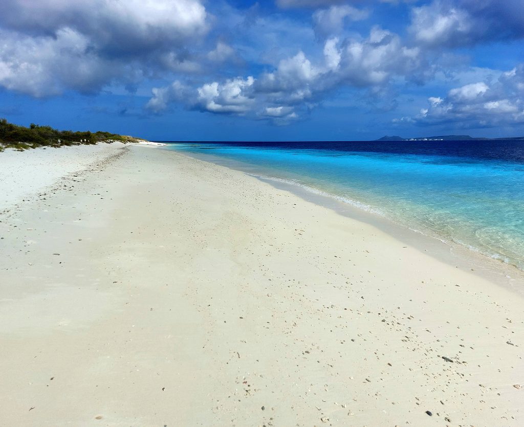Tranquil No Name Beach at Klein Bonaire