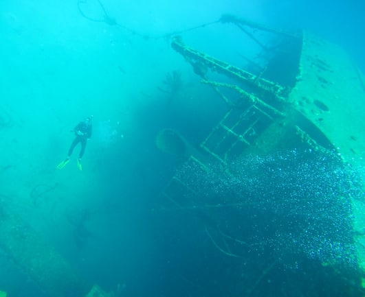 Wreck The Hilma Hooker on Bonaire