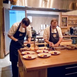 The chefs from Chefs at work