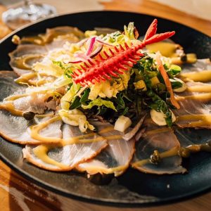 Tuna dish from It Rains Fishes