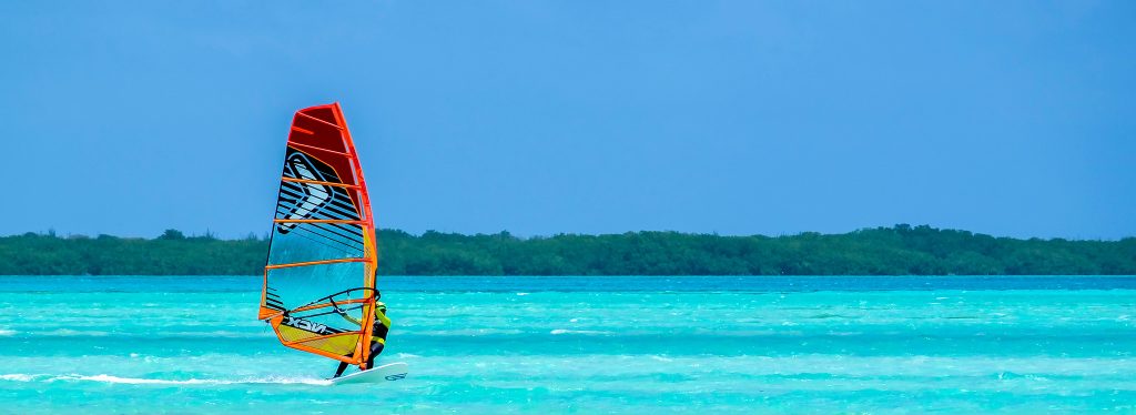 Windsurfen op Sorobon Bonaire