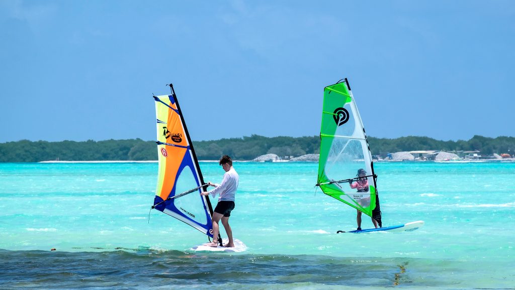 Surf lessen op Sorobon Bonaire