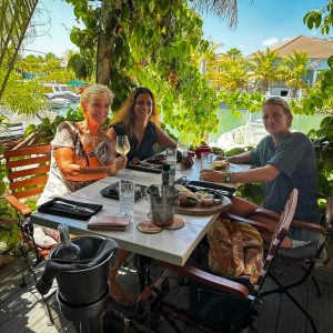 Lunch at Restaurant The Dock Bonaire