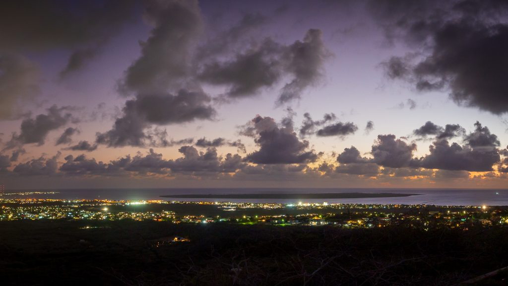 view from seru largu
