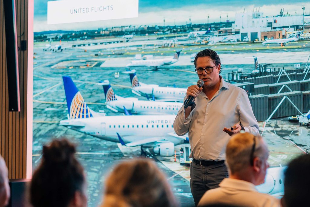 Luite speeching during the AGM of BONHATA