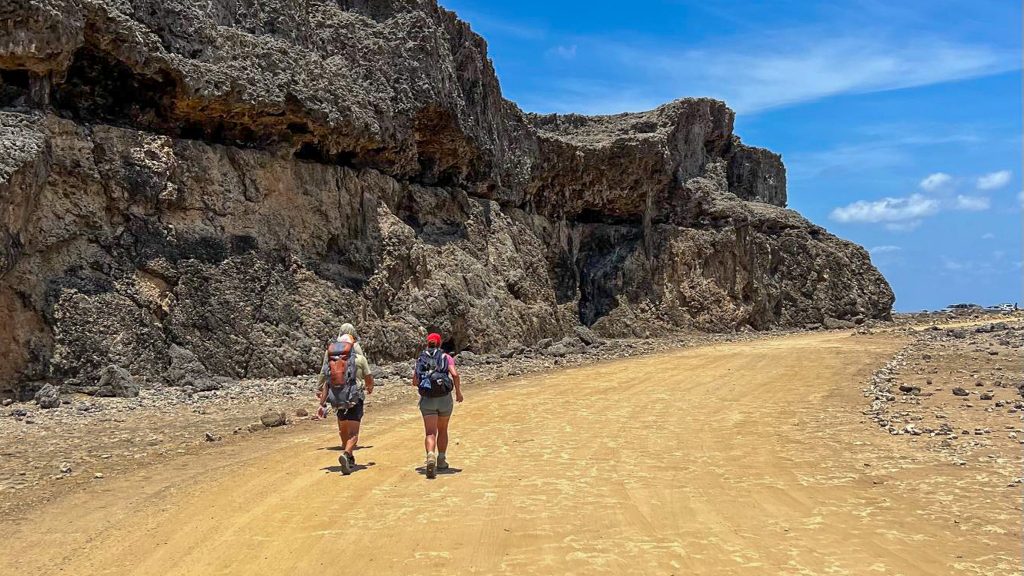 wandelen door Washington Slagbaai