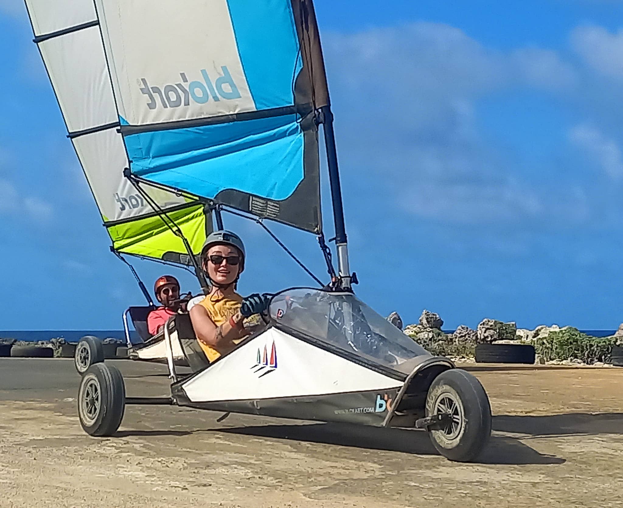 Landsailing on Bonaire